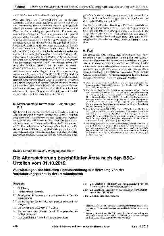 Vorschauseite 5: Kirchliche Dienstgemeinschaft und Gewerkschaft