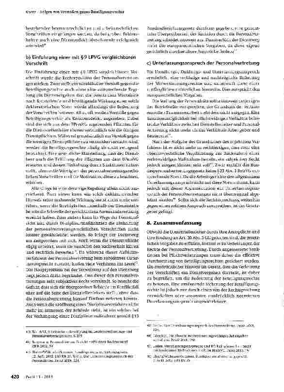 Vorschauseite 6: Folgen von Verstößen gegen Beteiligungsrechte