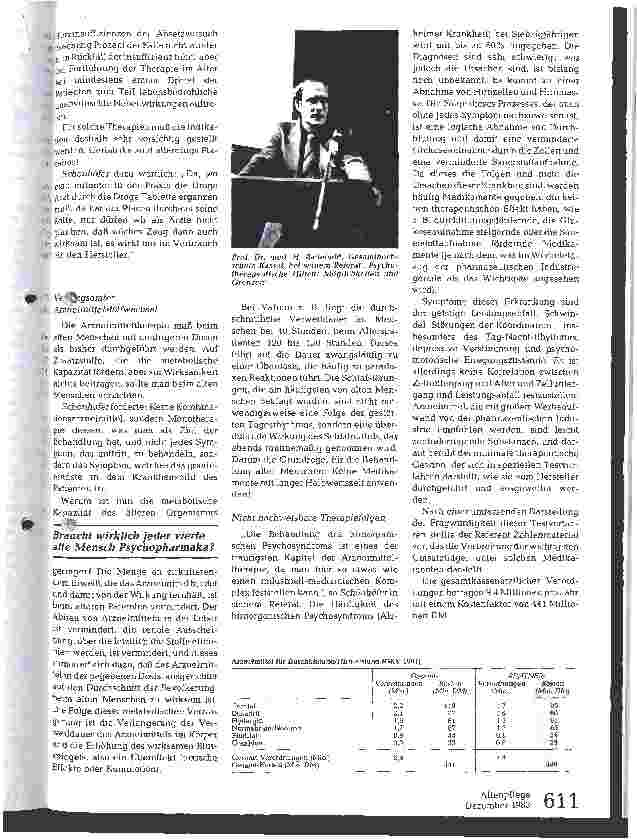 Vorschauseite 2: Medizinische und soziale Aspekte psychiatrischer Alterskrankheiten