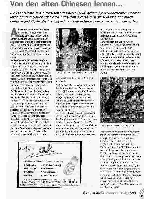 Vorschauseite 1: Von den alten Chinesen lernen. ..