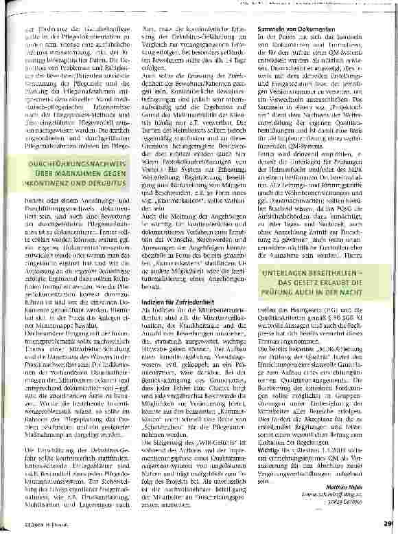 Vorschauseite 2: Qualitätsmanagement in der Altenpflege Teil 3