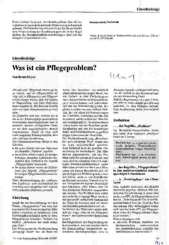 Vorschauseite 5: Haftungsrechtliche Fragen in der ambulanten Krankenpflege