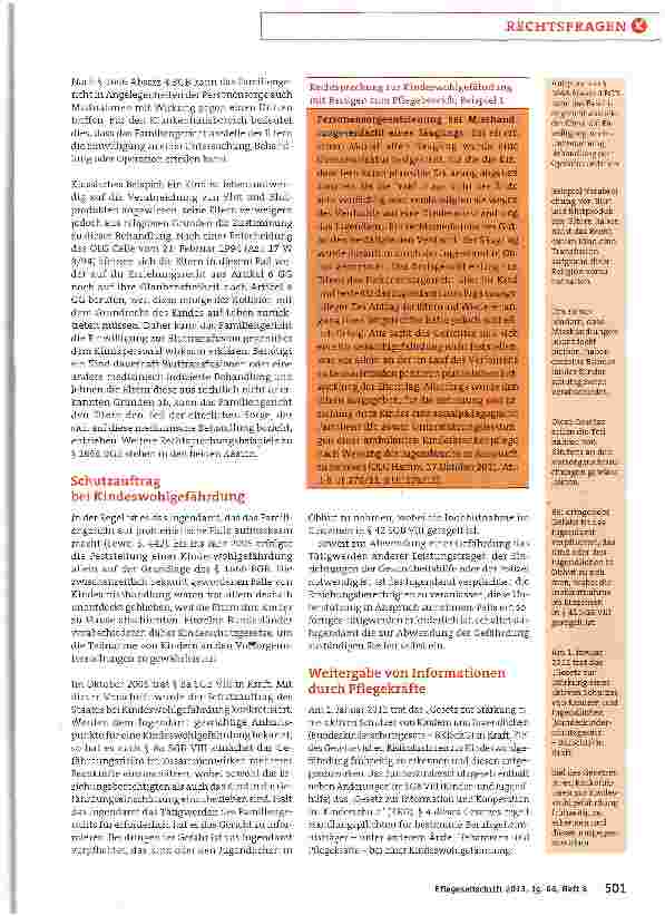 Vorschauseite 2: Zwischen Schweigepflicht und Informationsbefugnis