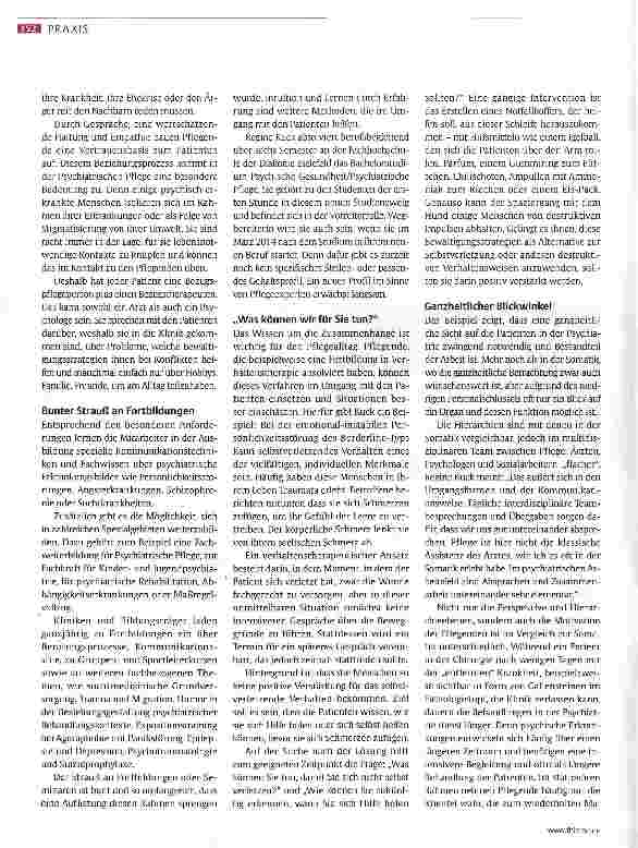 Vorschauseite 2: Psychiatrische Pflege ohne Mythos