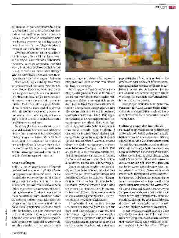 Vorschauseite 3: Psychiatrische Pflege ohne Mythos