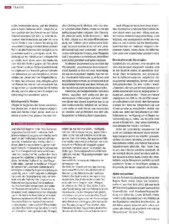 Vorschauseite 4: Psychiatrische Pflege ohne Mythos