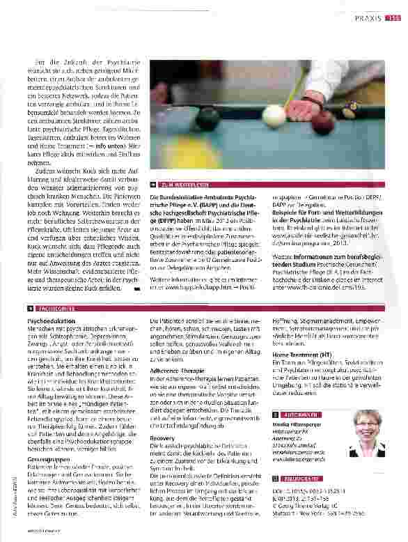 Vorschauseite 5: Psychiatrische Pflege ohne Mythos