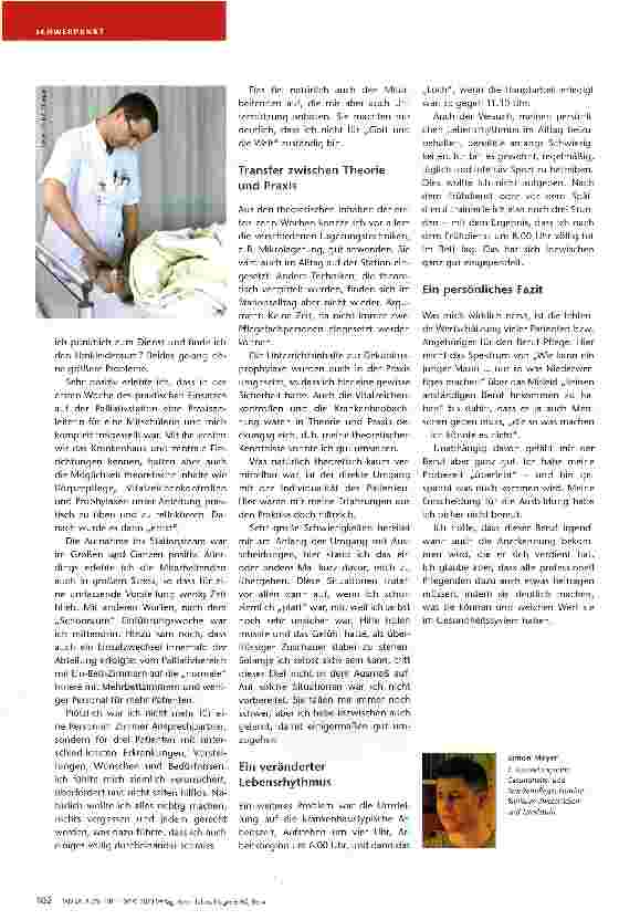 Vorschauseite 2: Mein erstes Ausbildungsjahr Ein Erfahrungsbericht