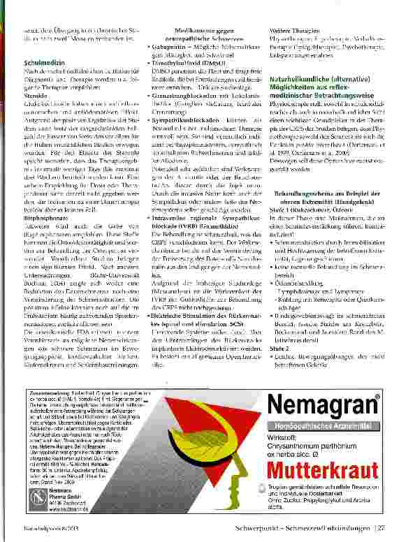 Vorschauseite 2: Der komplexe regionale Schmerzsyndrom CRPS (Morbus Sudeck)