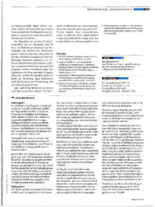 Vorschauseite 2: Lebensqualität von Wachkomapatienten