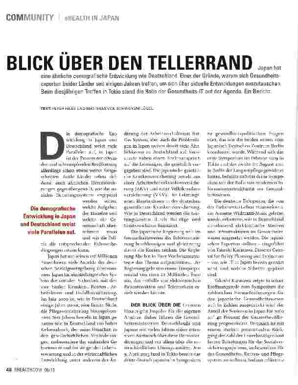 Vorschauseite 1: BLICK ÜBER DEN TELLERRAND