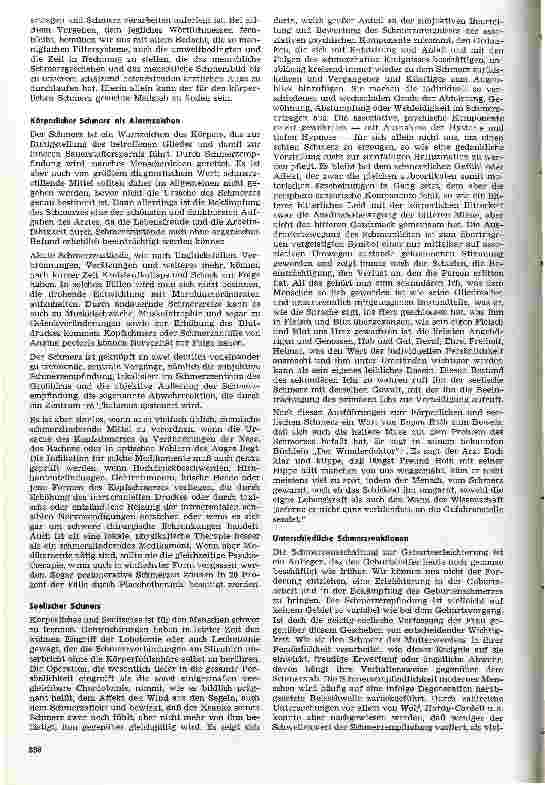 Vorschauseite 2: Schmerz und Schmerzbekämpfung