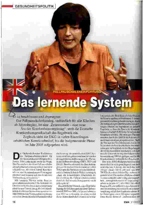 Vorschauseite 1: Fallpauschaleneinführung: Das lernende System