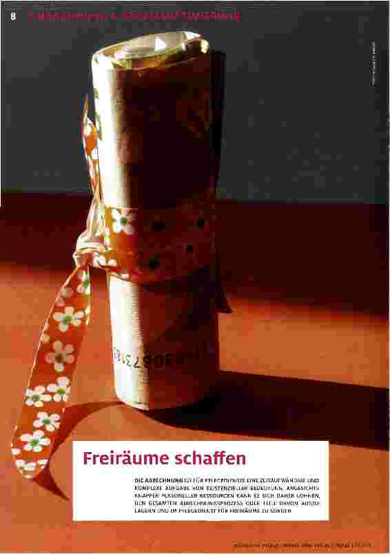 Vorschauseite 1: Freiraume schaffen