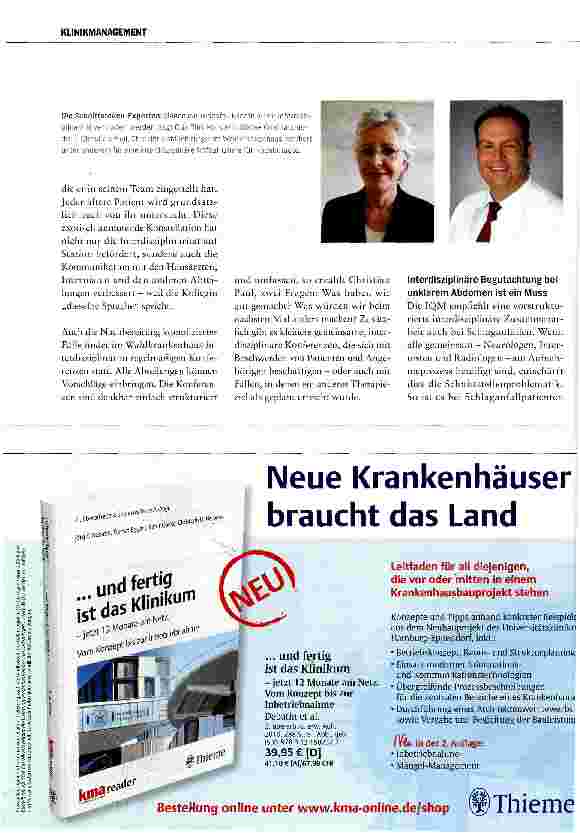 Vorschauseite 3: Chirurgen! Internisten! Hört aufeinander!
