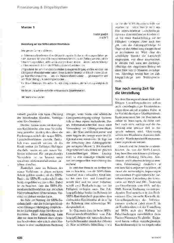 Vorschauseite 2: Wenn es ums Geld geht