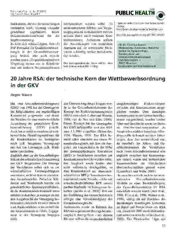 Vorschauseite 3: Vergütungssysteme und Wettbewerb im Gesundheitssystem