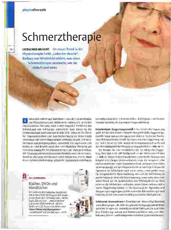 Vorschauseite 1: Schmerztherapie
