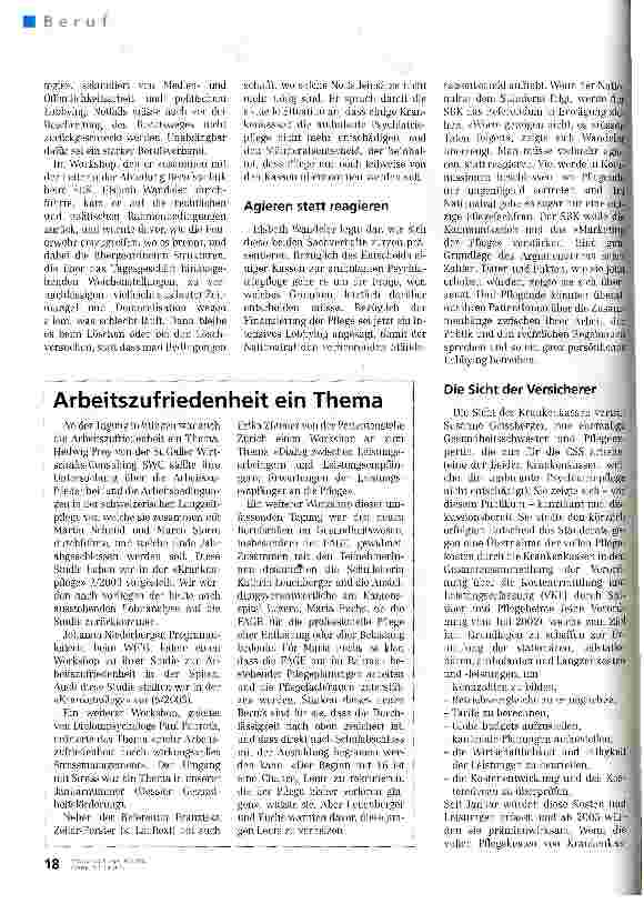 Vorschauseite 3: Professionelle Pflege ist kein Luxus