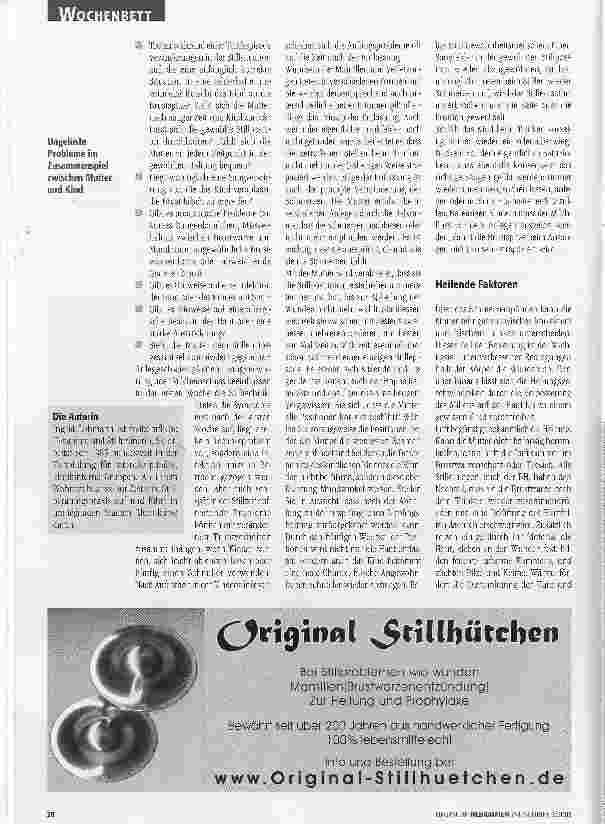 Vorschauseite 3: Wunde Mamillen herkömmlich heilen