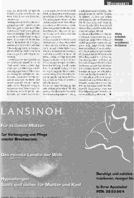 Vorschauseite 4: Wunde Mamillen herkömmlich heilen
