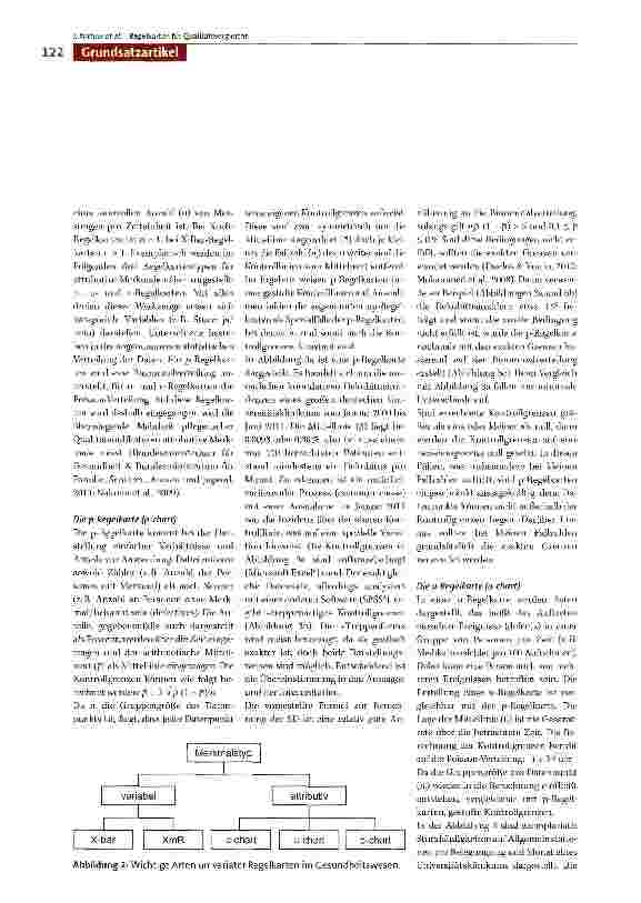 Vorschauseite 4: Vergleichende Oualitätsmessungen Teil 2: Regelkarten