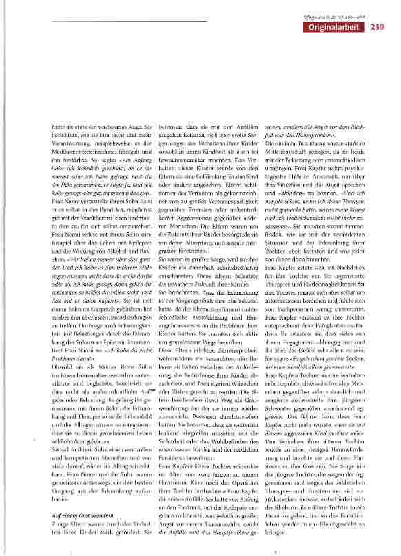 Vorschauseite 5: Wie Eltern erwachsener Menschen mit Epilepsie das Beste aus ihrer Situation machen -eine qualitative Studie