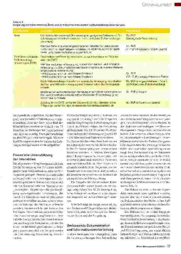 Vorschauseite 4: Sichert die Integrierte Versorgung eine adäquate Informationsweiterleitung?