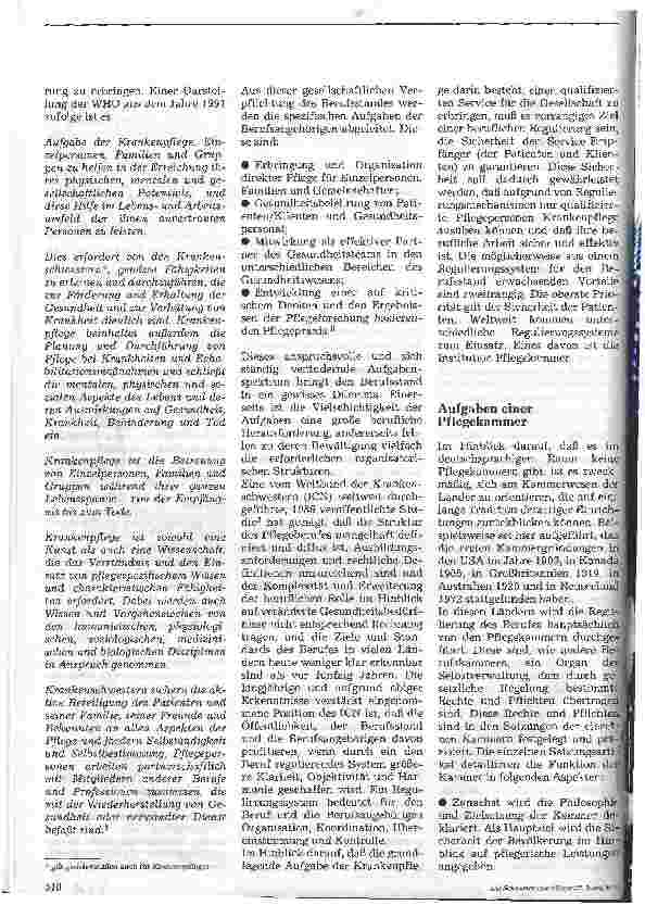 Vorschauseite 3: Pflegekammern - Instrumente der beruflichen Selbstverwaltung?