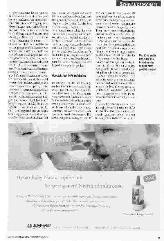 Vorschauseite 2: Infektionen in der Schwangerschaft - Teil 2