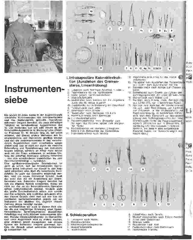 Vorschauseite 1: Instrumentensiebe