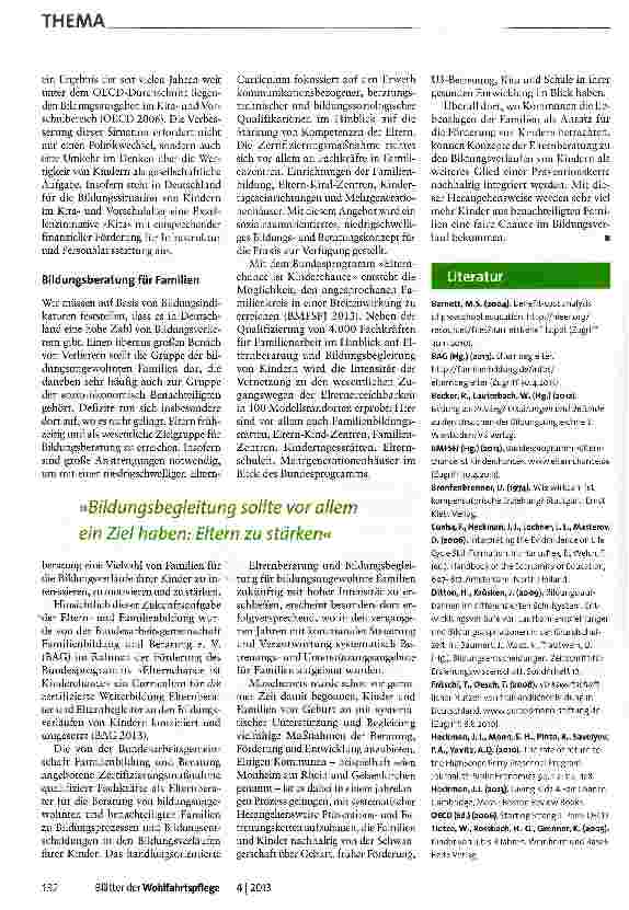 Vorschauseite 3: Bildungsbegleitung für Familien