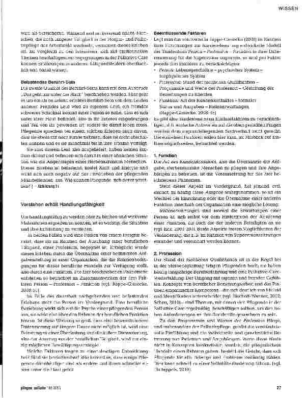 Vorschauseite 2: Pflegende brauchen eine durchlässige Haut