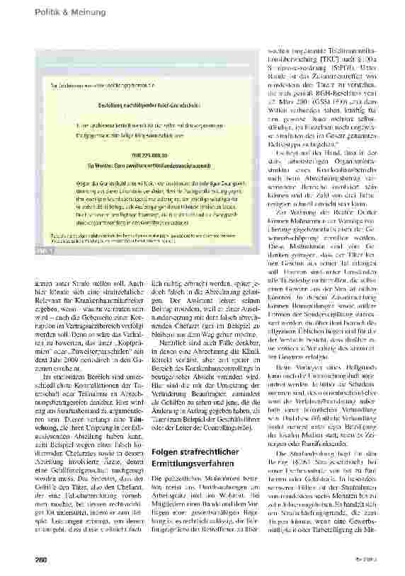 Vorschauseite 3: Mit einem Bein im Knast