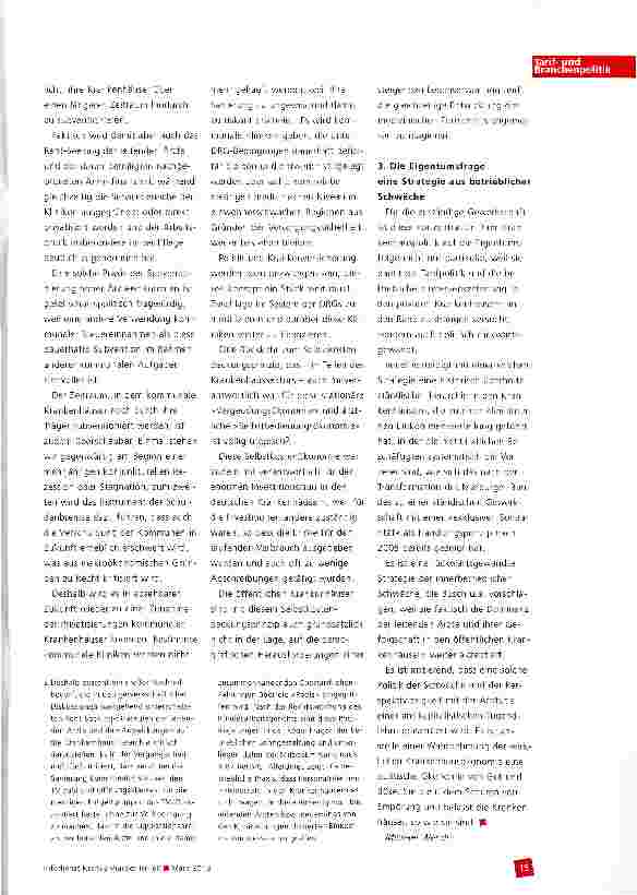 Vorschauseite 4: Eine Krankenhausökonomie von Gut und Böse