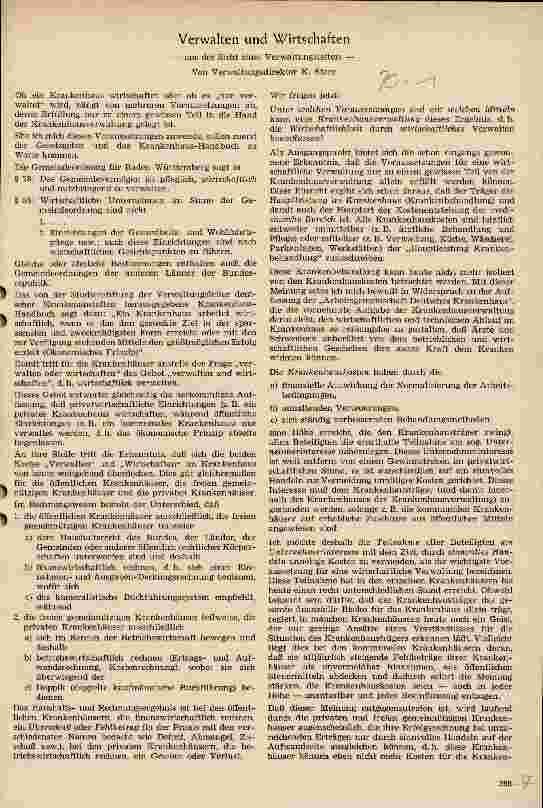 Vorschauseite 1: Verwalten und Wirtschaften - aus der Sicht eines Verwaltungsleiters-