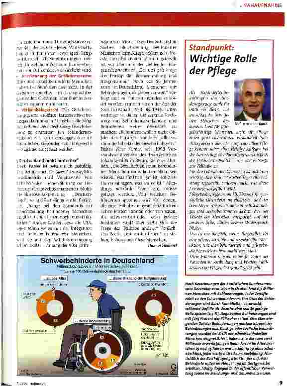 Vorschauseite 2: Teilhabe statt Mitleid