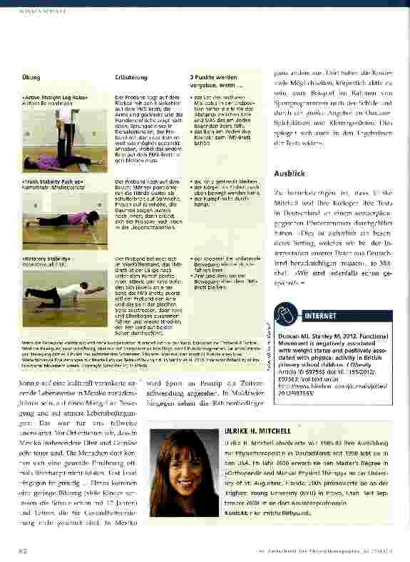 Vorschauseite 3: Functional Movement Screen im pädiatrischen Setting