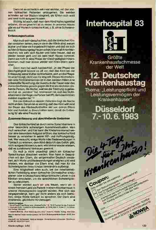 Vorschauseite 2: Das türkische Kind im Krankenhaus