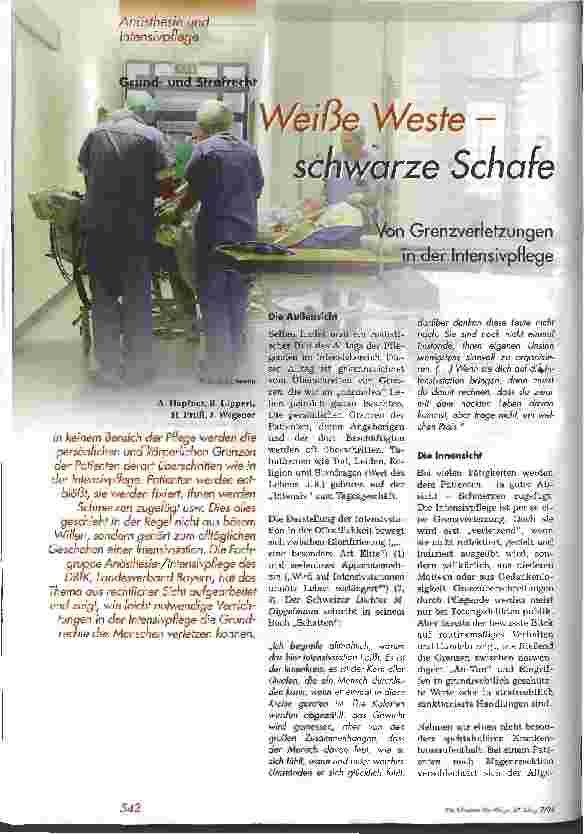 Vorschauseite 1: Weiße Weste - schwarze Schafe