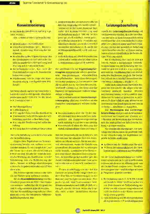 Vorschauseite 4: Empfehlung für die Validierung und Routineüberwachung von Sterilisationsprozessen mit formaldehydhaltigem Wasserdampf für Medizinprodukte Stand: Juni 2003
