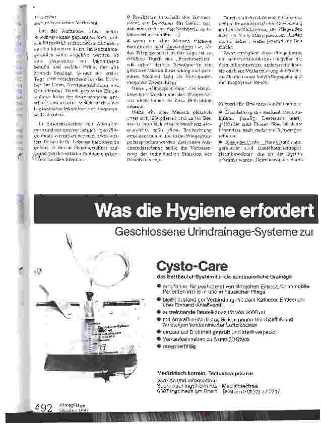 Vorschauseite 3: Inkontinenzvorsorge und Blasentraining Von der Inkontinenz zur normalen Blasenfunktion