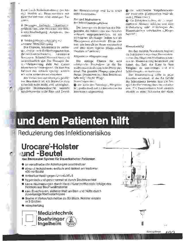 Vorschauseite 4: Inkontinenzvorsorge und Blasentraining Von der Inkontinenz zur normalen Blasenfunktion