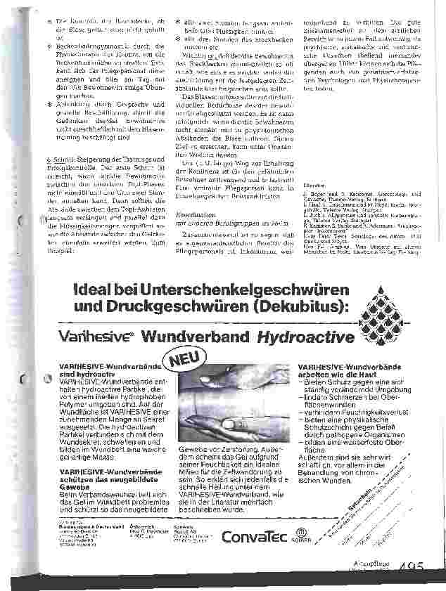 Vorschauseite 6: Inkontinenzvorsorge und Blasentraining Von der Inkontinenz zur normalen Blasenfunktion