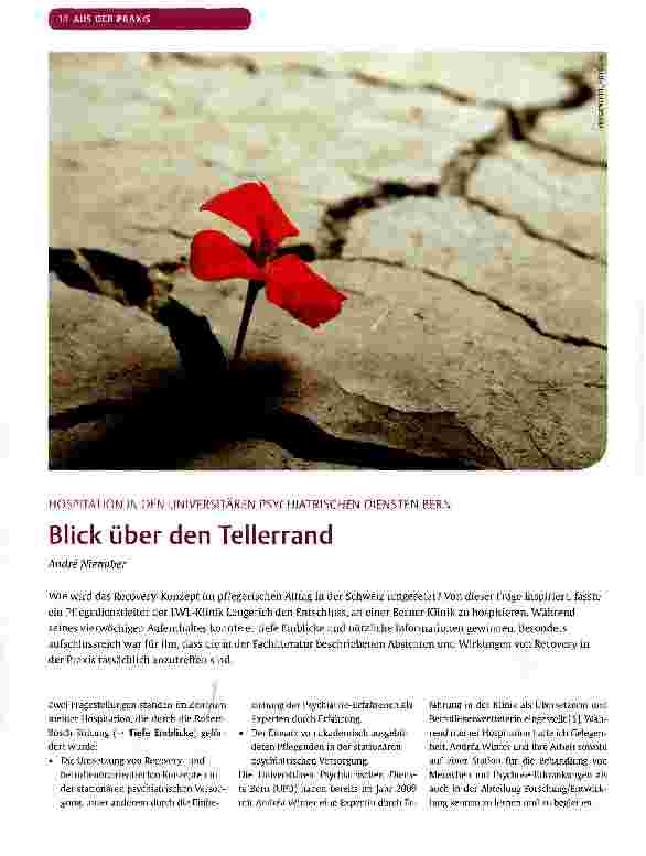 Vorschauseite 1: Blick über den Tellerrand