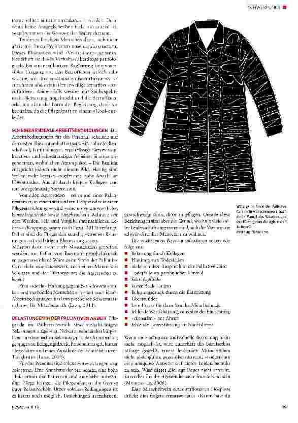 Vorschauseite 2: Wie viel Sterben und Tod halten Pflegende aus?