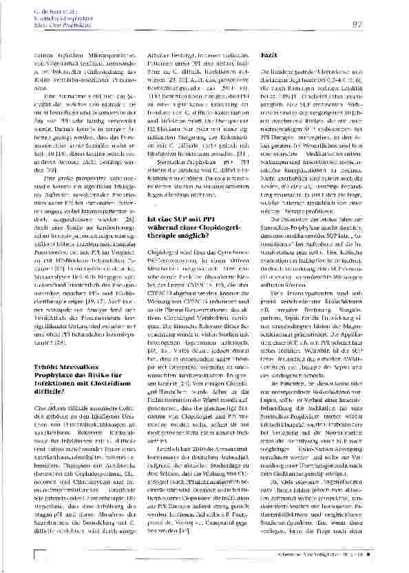 Vorschauseite 4: Stressulkus-Prophylaxe