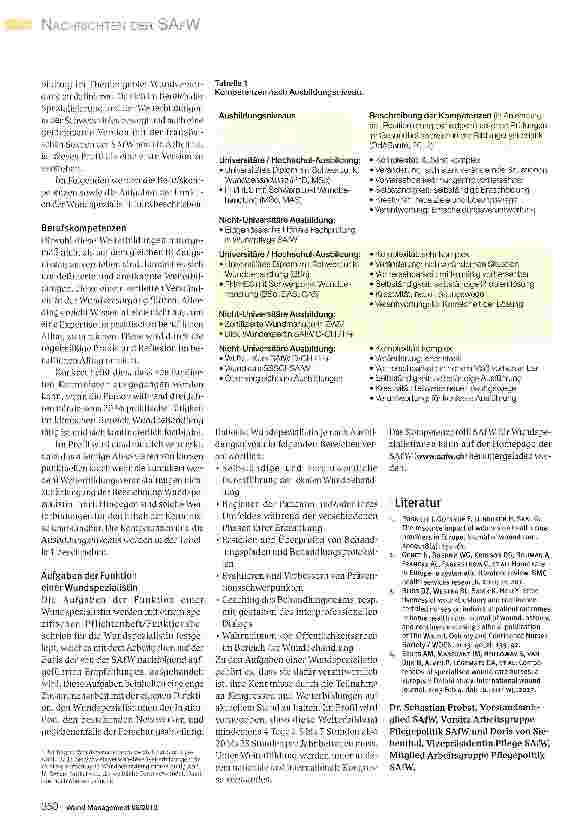 Vorschauseite 3: Ökonomisch wertvoll, für den Patienten sinnvoll -Neue Wege in der Unterdrucktherapie