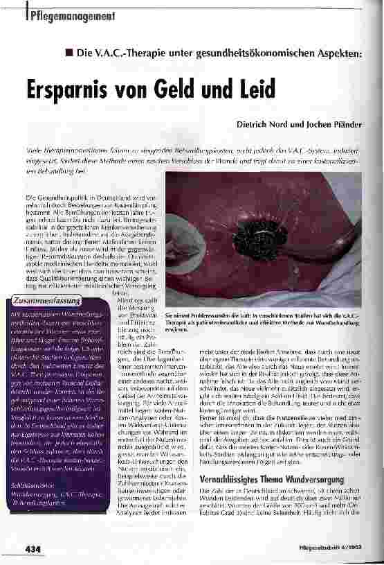 Vorschauseite 1: Ersparnis von Geld und Leid