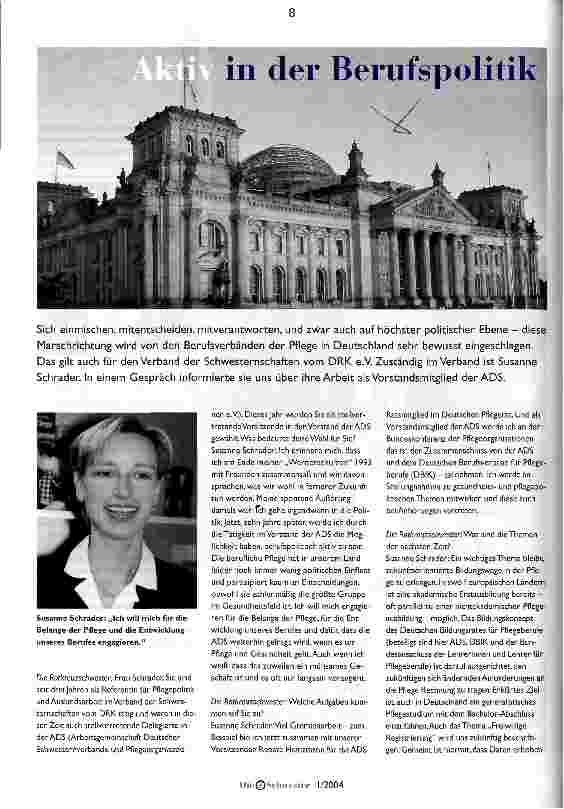 Vorschauseite 1: Aktiv in der Berufspolitik